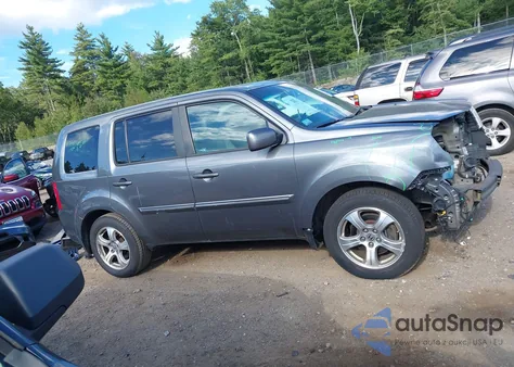 2012 Honda Pilot Ex-L from USA, damaged, VIN 5FNYF4H52CB007790